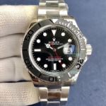 Replice EW Factory 3135 Rolex Yacht-Master Watch 40MM SS Gray Dial Bezel